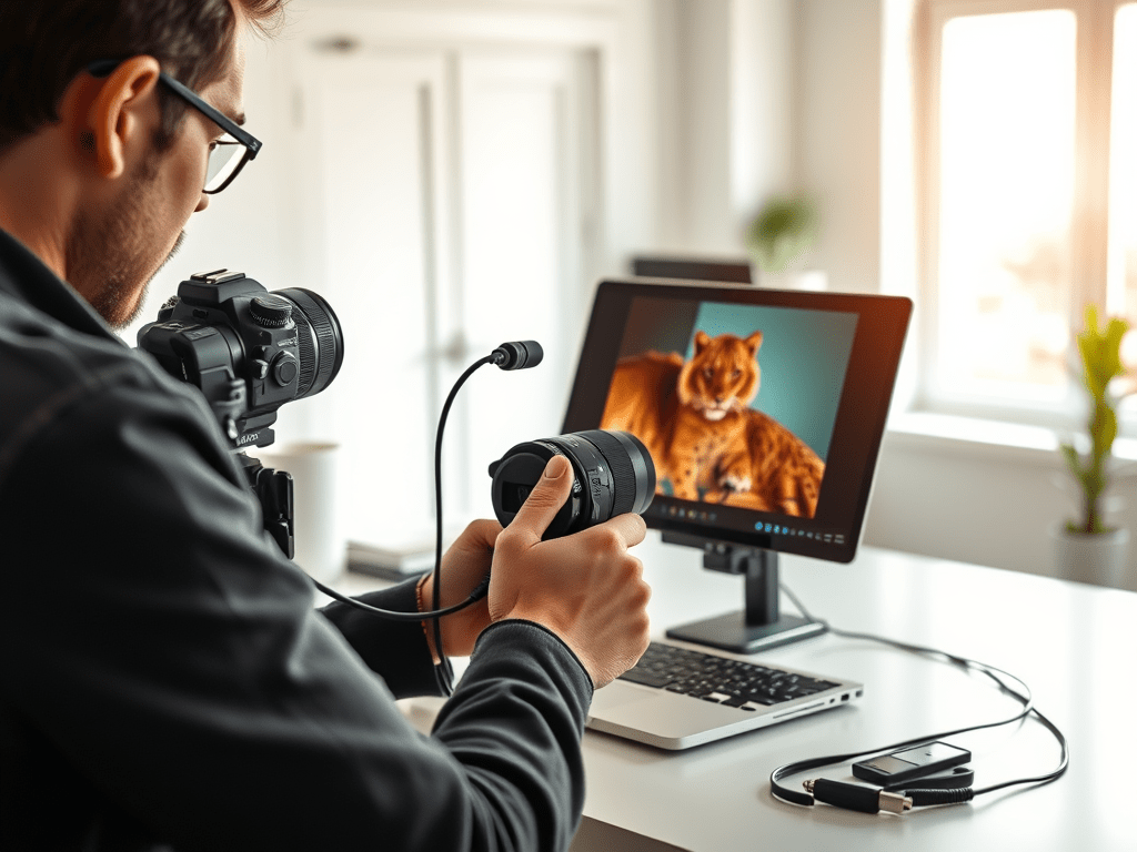 Camera Digitization: Tethered Shooting Explained
