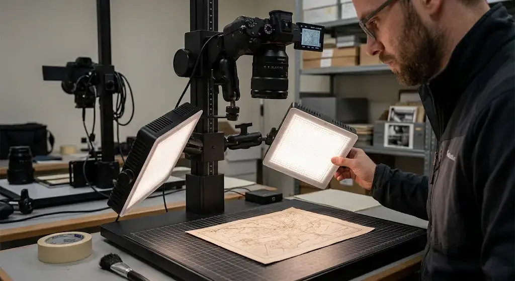Digitalization Icon Colorful The Ultimate Guide to LED Lighting for Camera Digitizing